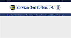 Desktop Screenshot of berkhamstedraiders.com